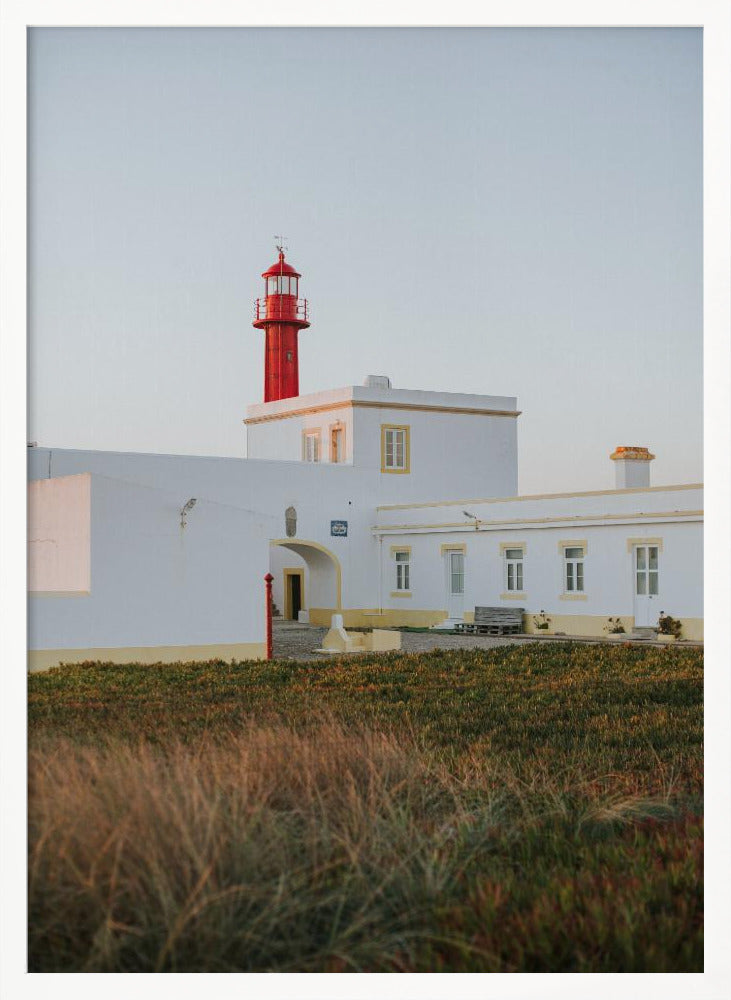 Red Lighthouse Poster