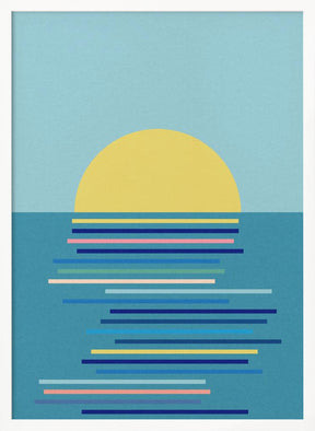 Sunrise In Ahrenshoop Poster