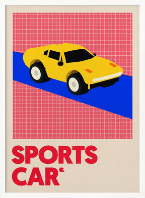 Sports Car Poster