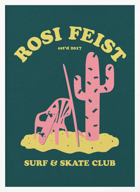 Rosi Feist Surf and Skate Club Poster