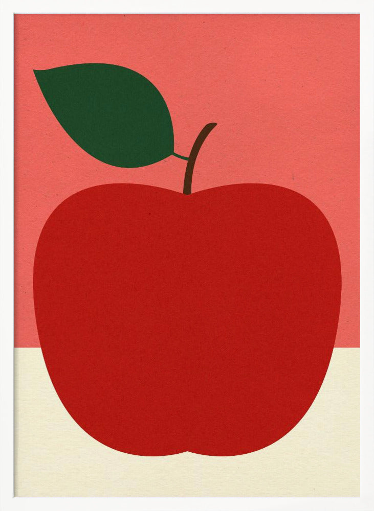 Red Apple Poster