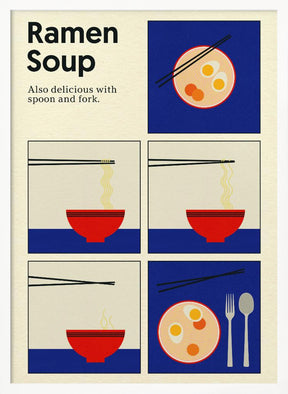 Poster Ramen Soup Poster