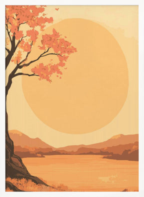 Tree In Bloom Poster