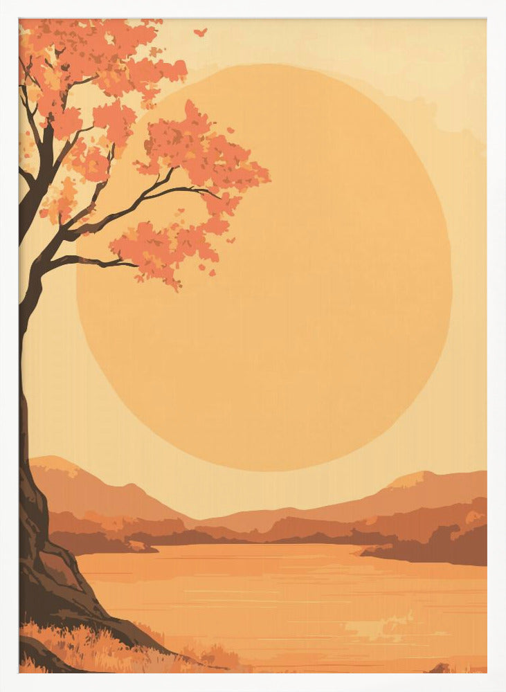 Tree In Bloom Poster