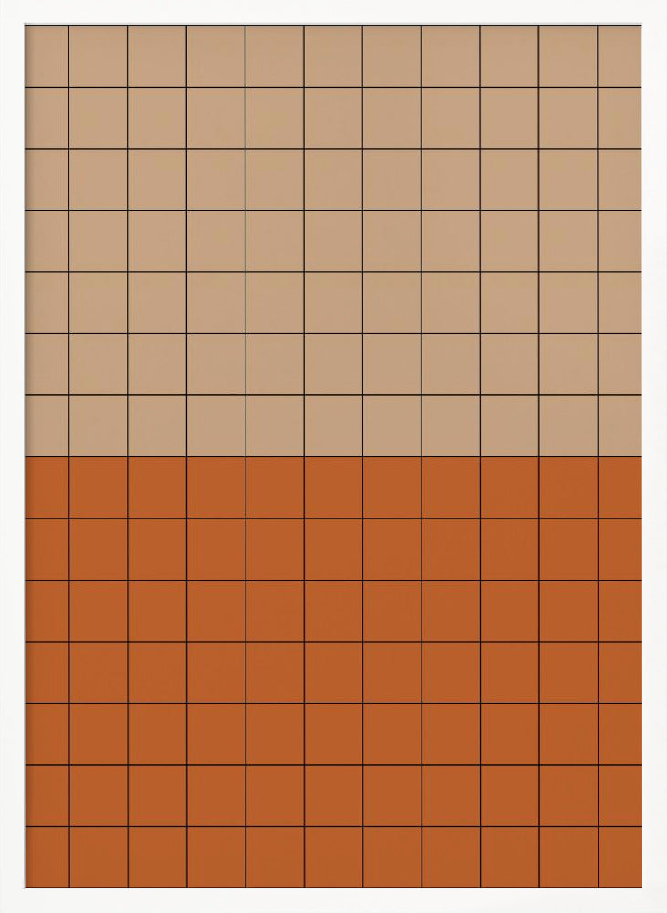 Autumn Charm Squares Poster