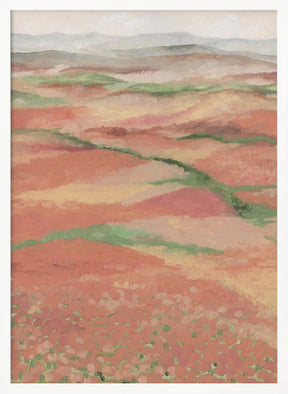 Ozias coral landscape Poster