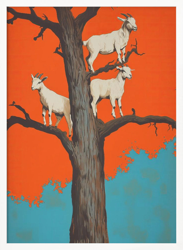 Goats In a Tree Poster