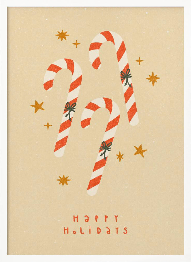 Candy Cane Poster