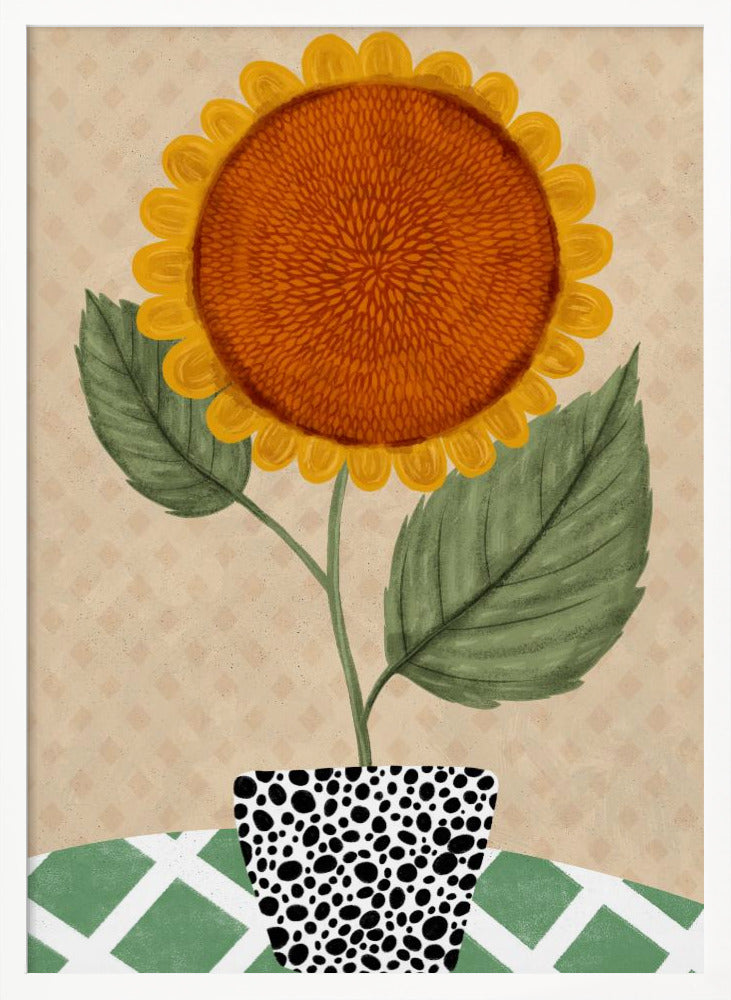 Sunflower Pot Poster