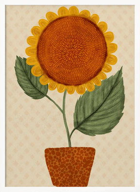 Sunflower Pot Poster