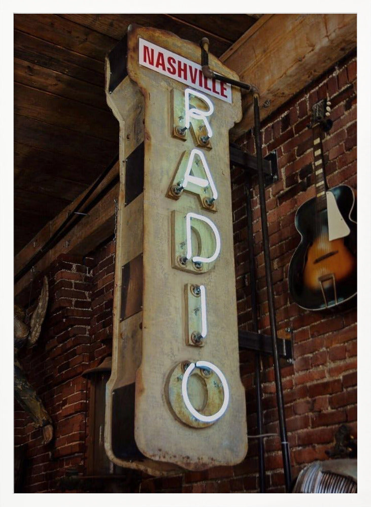 Nashville Radio Poster