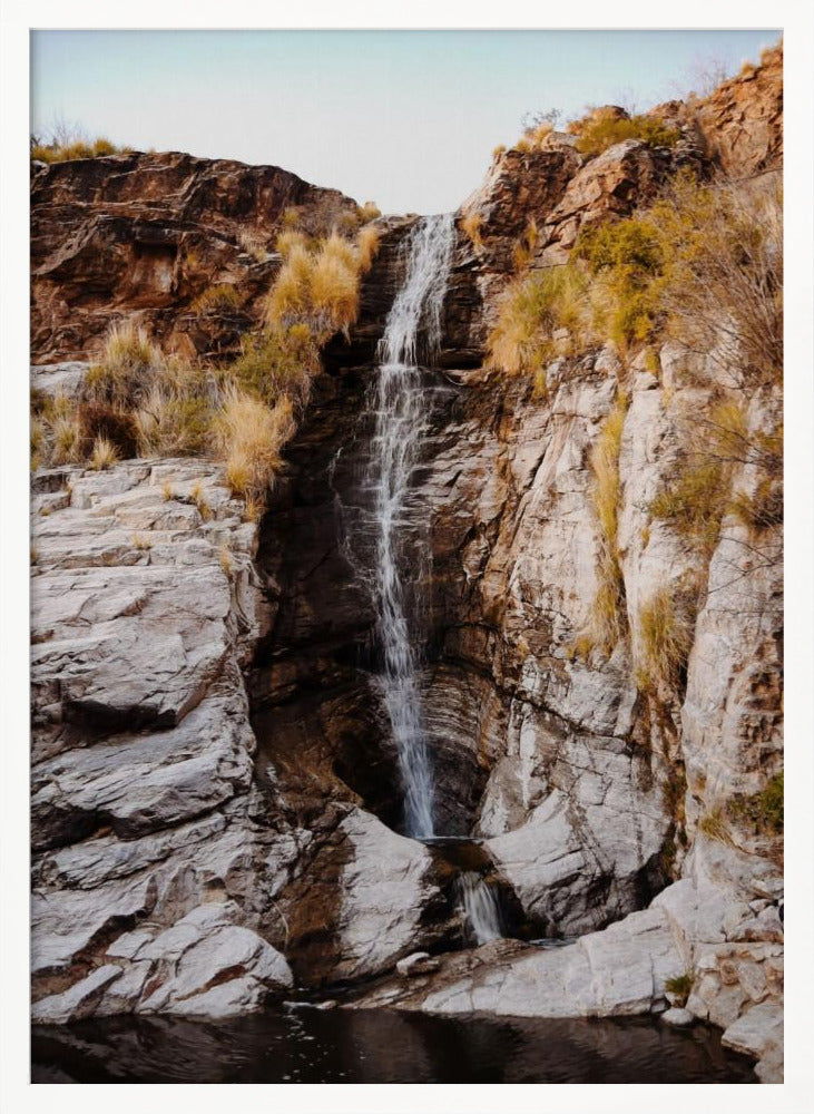 Ventana Canyon Waterfall Poster