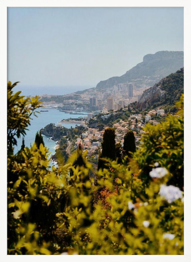 Monaco From Above Poster