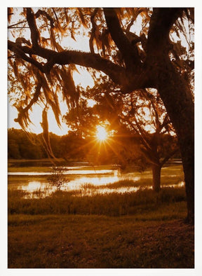 Low Country Sunset Poster