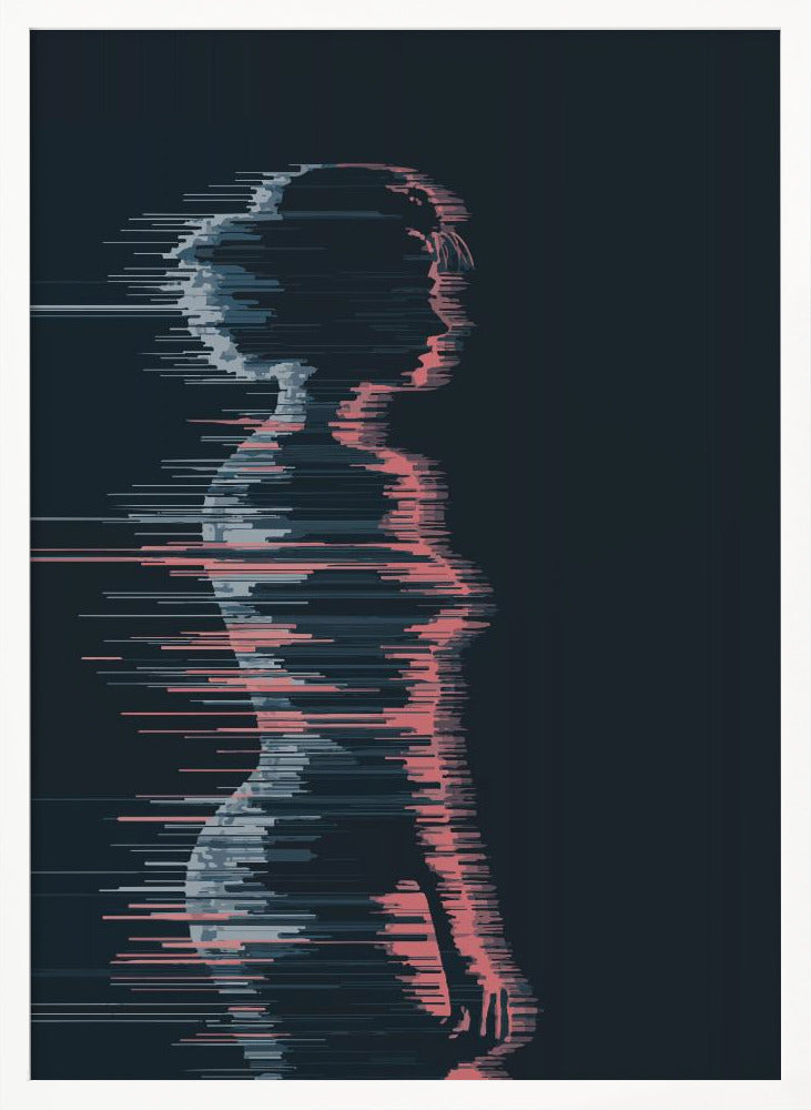 Pixel Distortion Poster