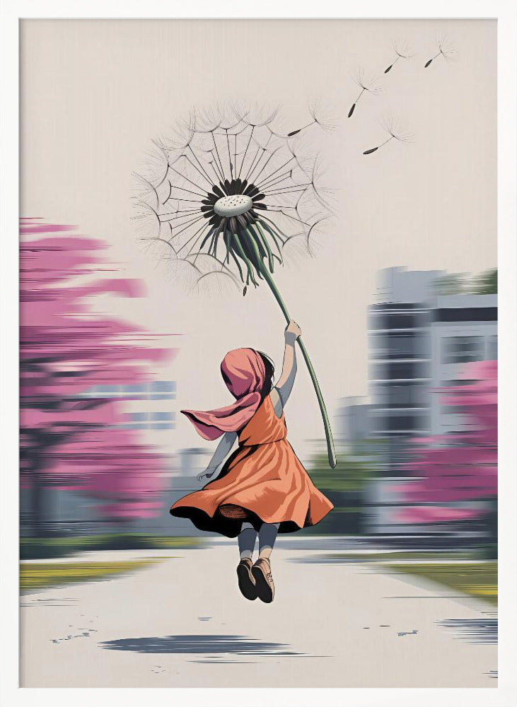 Dandelion Flight Poster