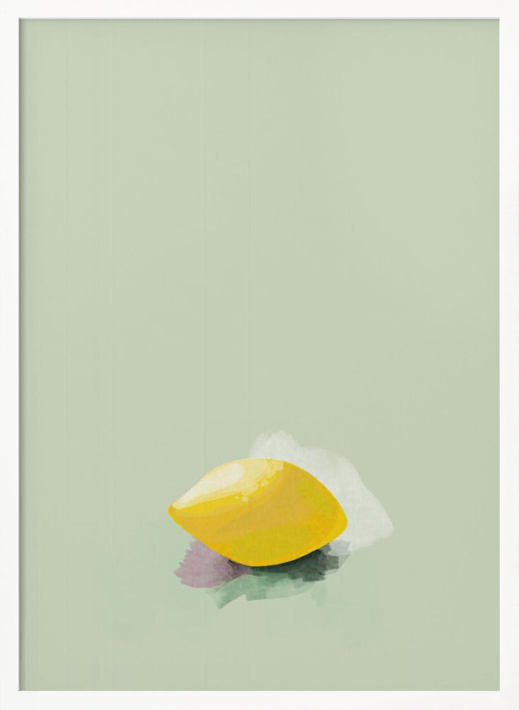 A lemon Poster