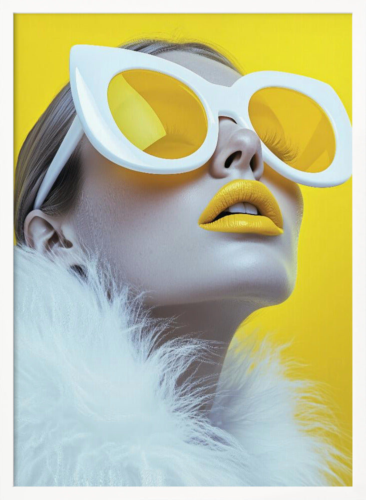 The Yellow Model Poster