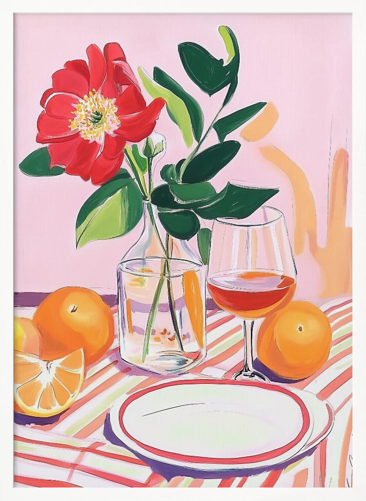 The Rose and the Oranges Poster