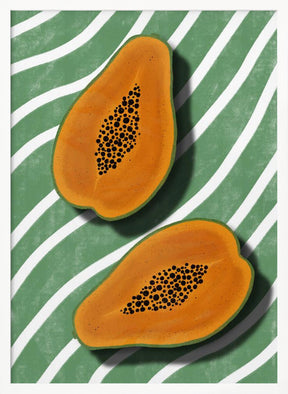 Papayas Poster