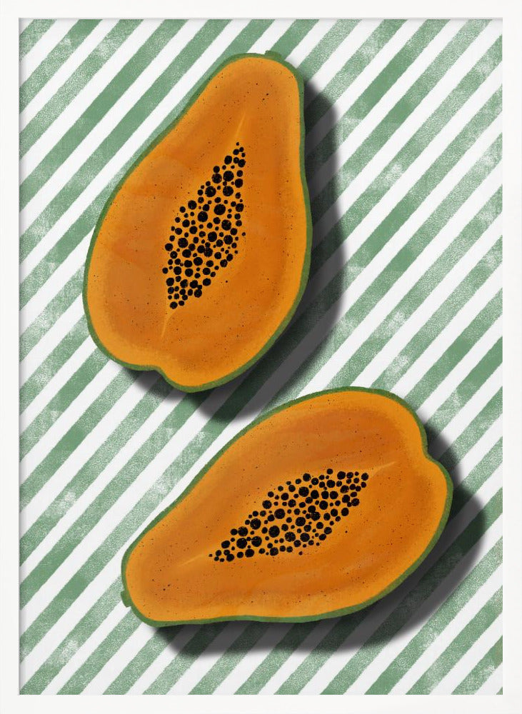 Papayas Poster