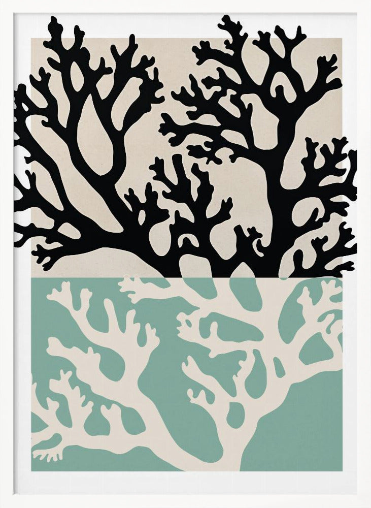 Coral (Mint) Poster