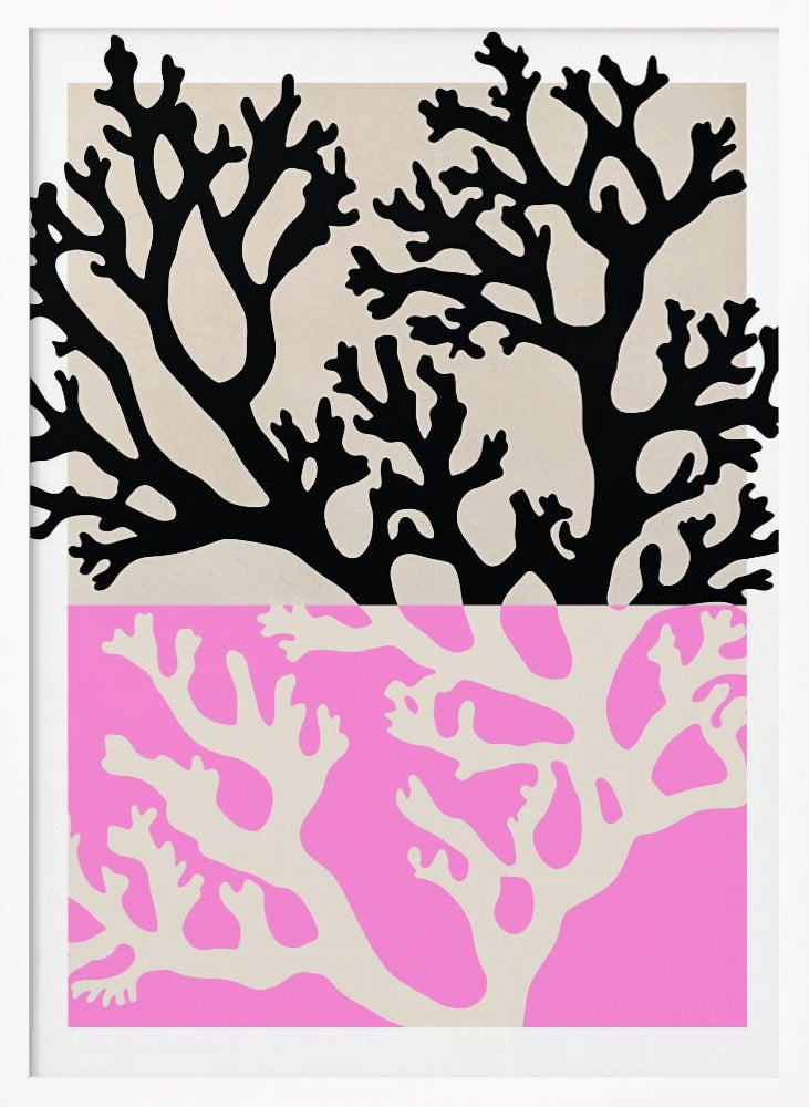 Coral (Pink) Poster