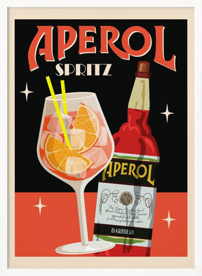 Aperol Spritz_Black Poster