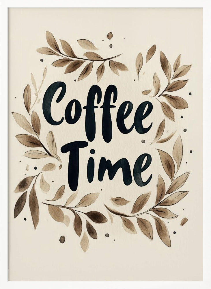 Coffee time Poster