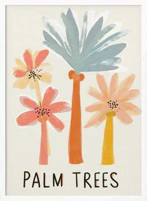 Palm Trees No 2 Poster