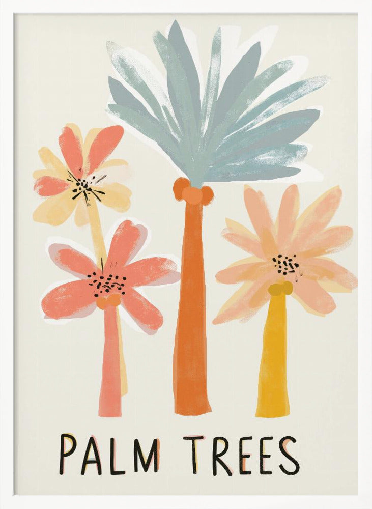 Palm Trees No 2 Poster