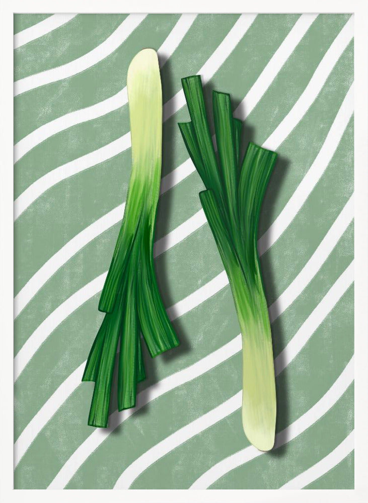 Leeks Poster