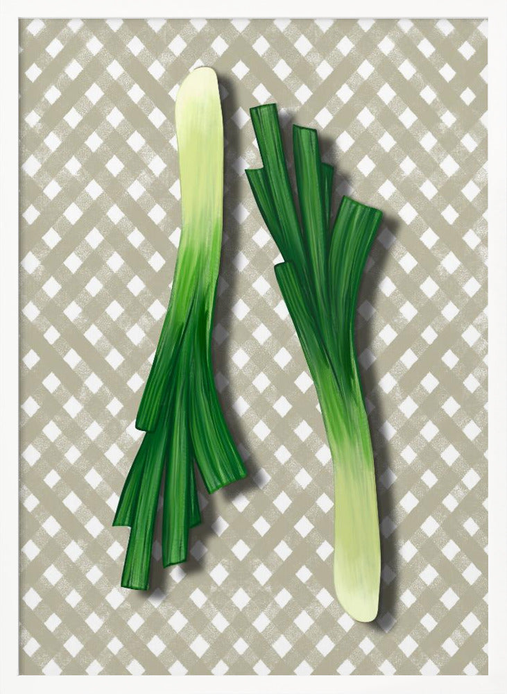 Leeks Poster