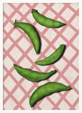 Sugar snap peas Poster