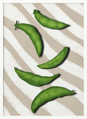 Sugar snap peas Poster