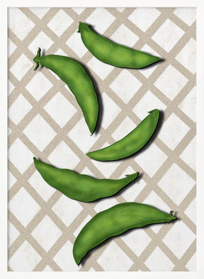 Sugar snap peas Poster