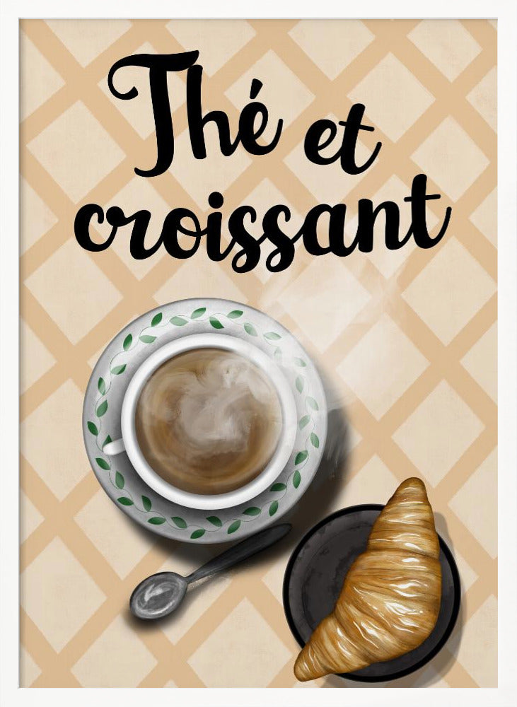 The Et Croissant Poster