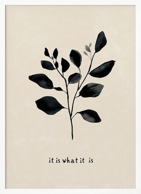 Itiswhatitis Poster