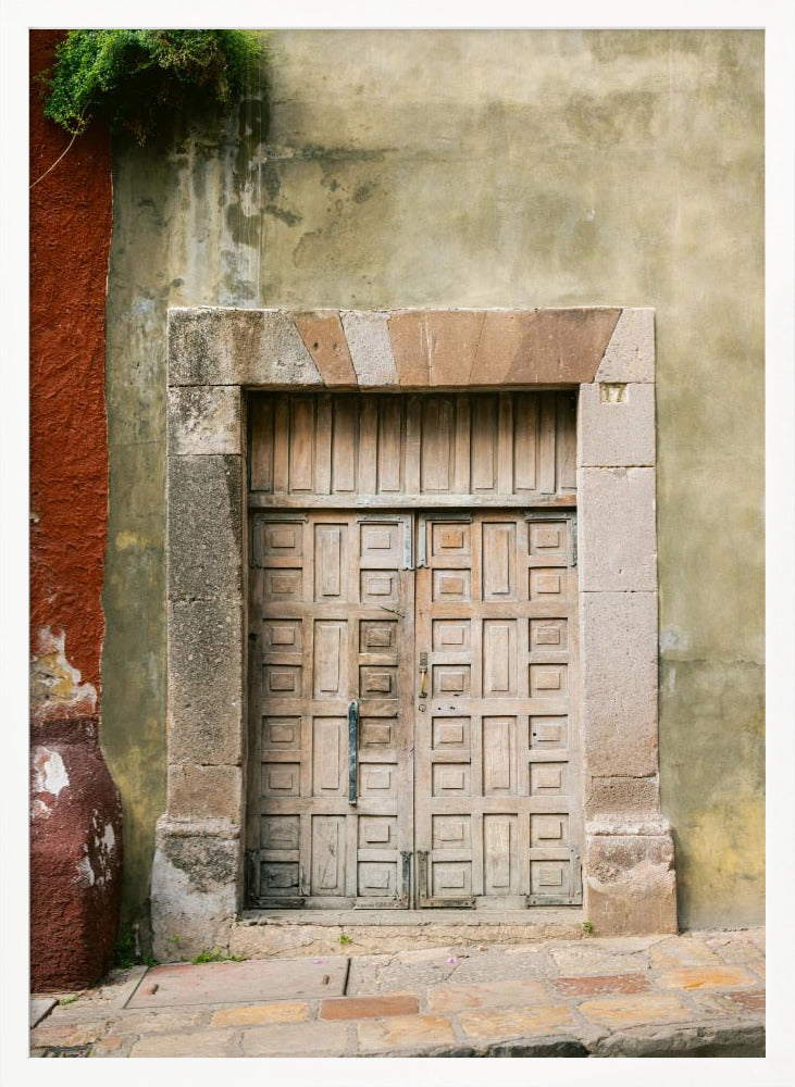 Front door of San Miguel de Allende Poster