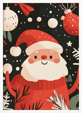 Happy Santa Poster