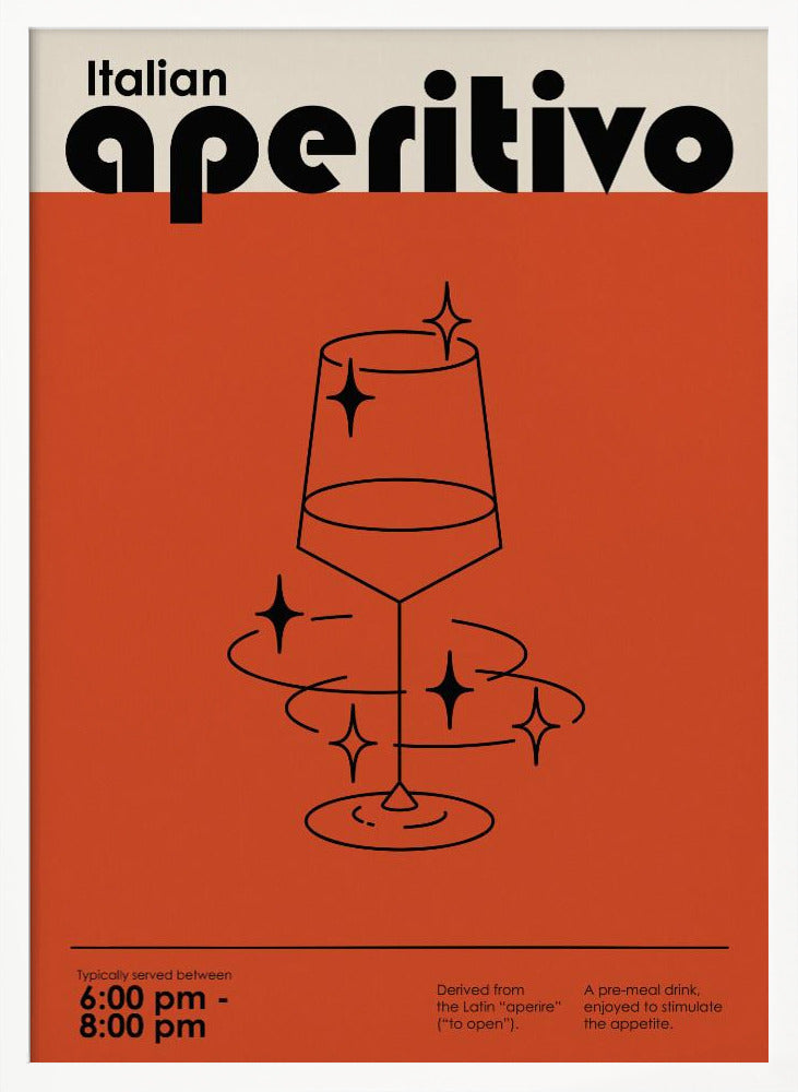 Italian Aperitivo Poster