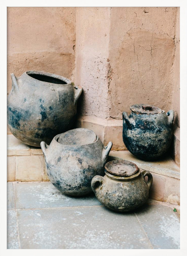 Morocco Ceramics Poster