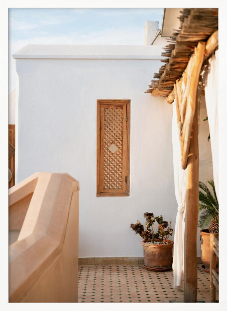 Riad Rooftop Marrakech Poster