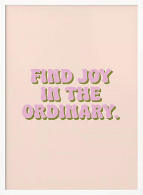 Find Joy Poster