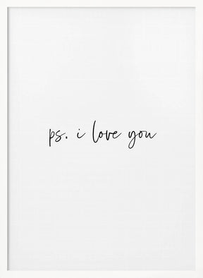 Ps. I Love You Poster