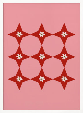 Flower Tile Poster