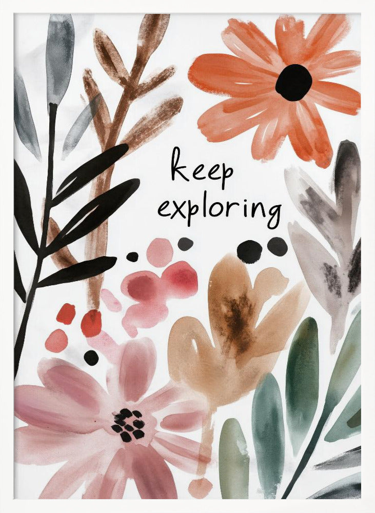 Keep Exploring Poster