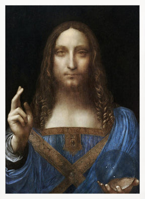 Salvator Mundi (circa 1500) Poster