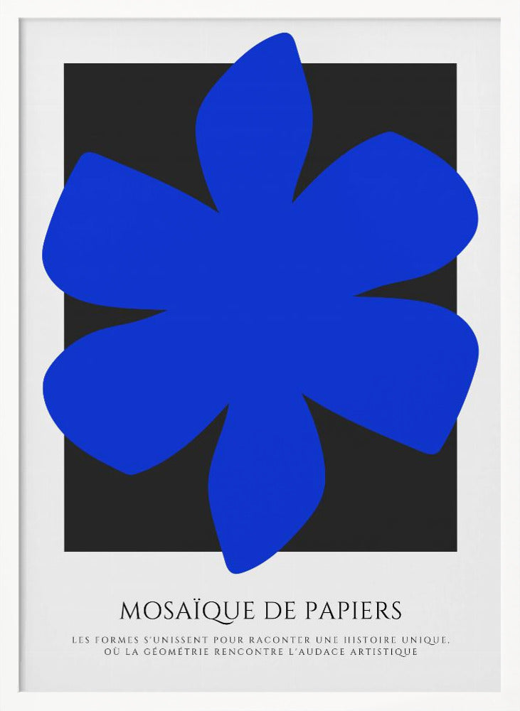 LA FLEUR BLEU Poster