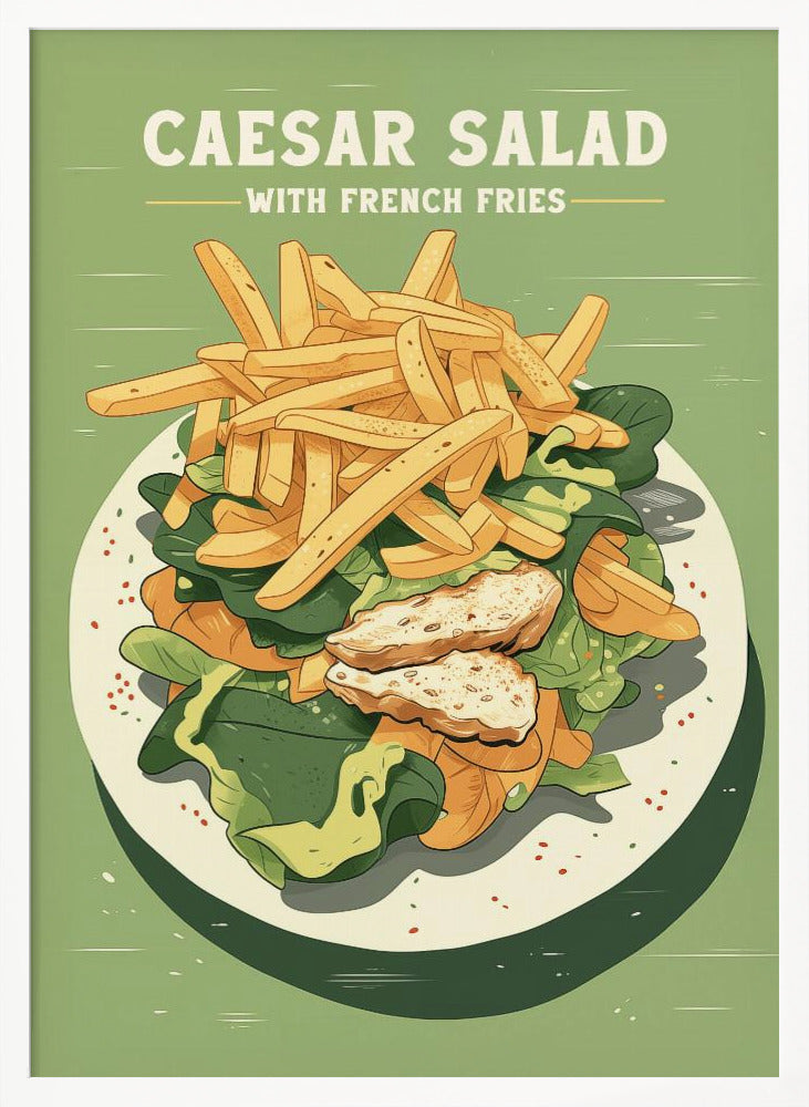 Caesar Salad Poster